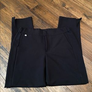 FIGS Trouser Style Pant in Black